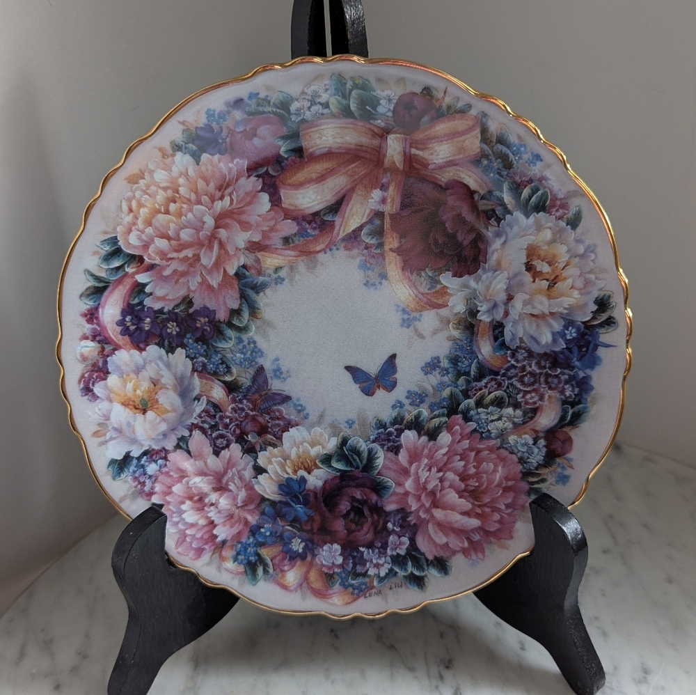 Vintage 1994 Circle Of Love By Lena Liu The Bradford Exchange Plate